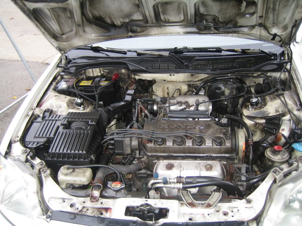 1999 Honda civic ex sedan engine #3