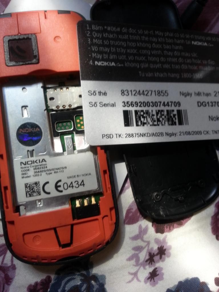 N1202 Black Made By Nokia Fullbox Ver 03.10 - 6