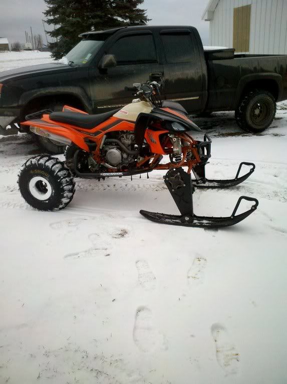 Snowmobile to ATV conversion kit Sledding General Discussion
