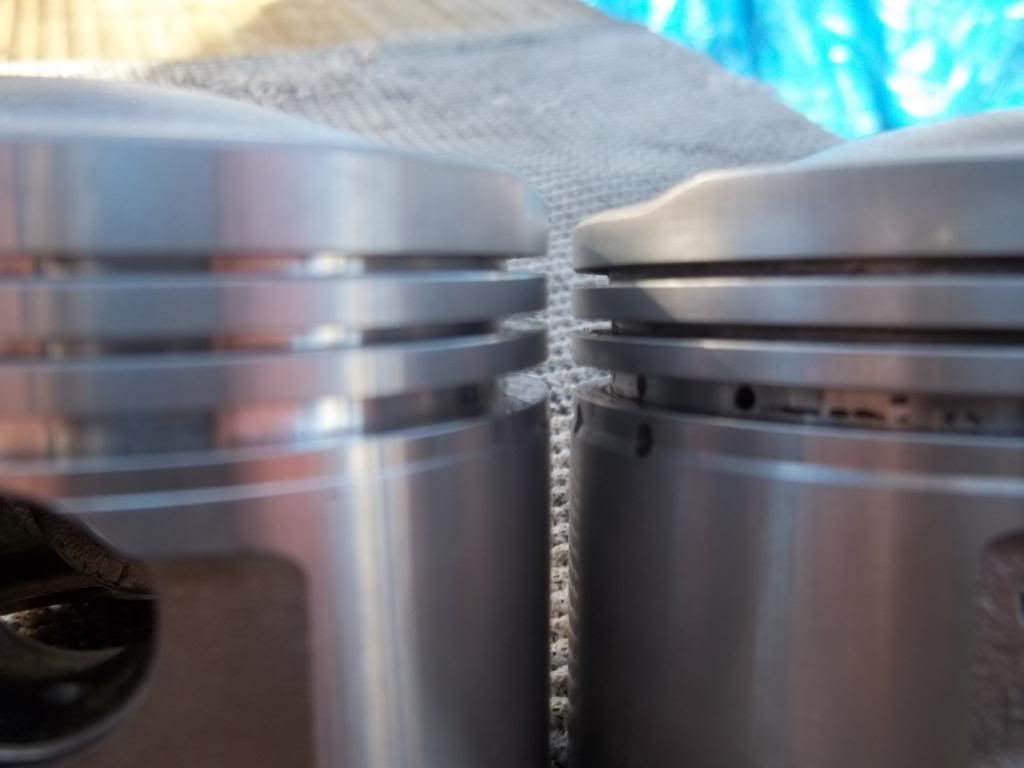 cylinder tolerances prior to deglazing Honda Twins