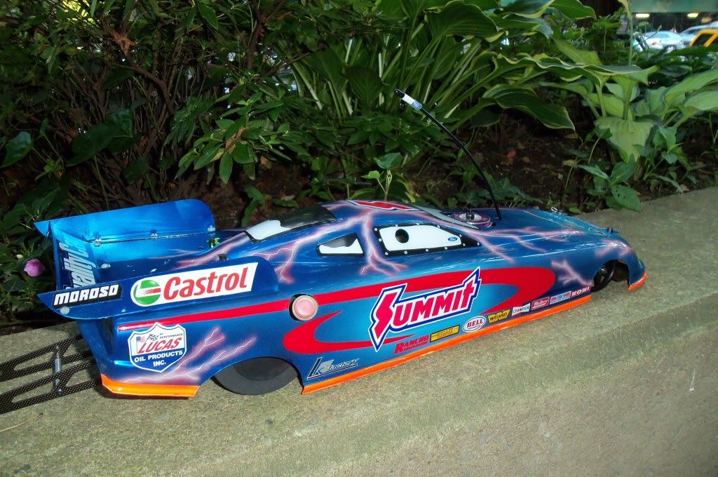 traxxas rc drag racing