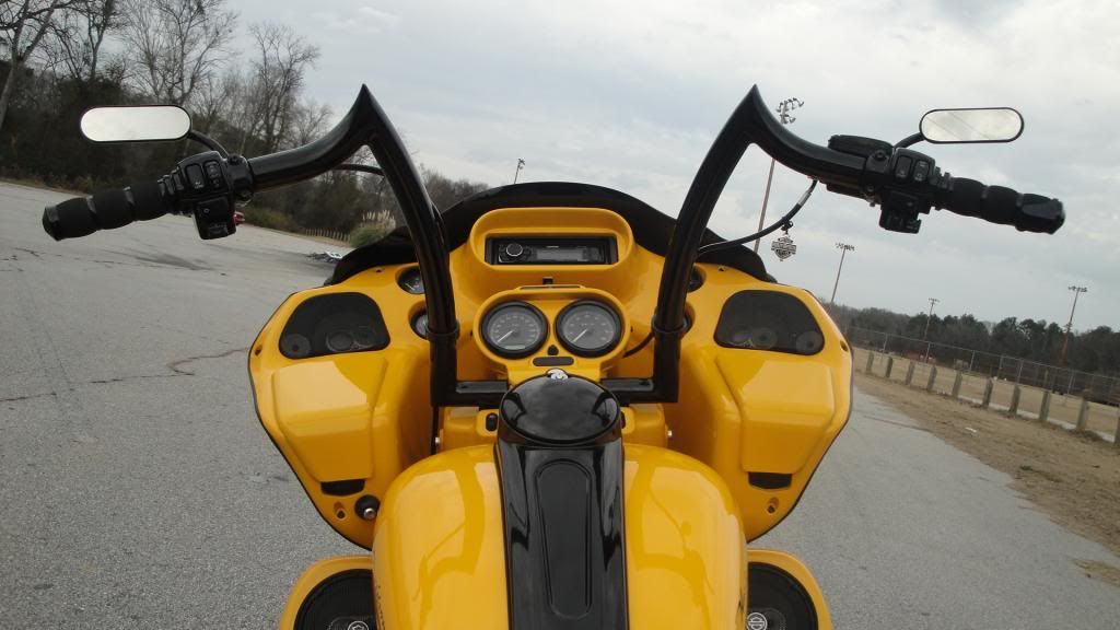 t bar handlebars for road glide