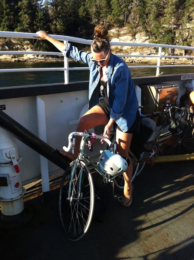 Ferry Ride, Gabriola Island Bike Trip Local Transportation