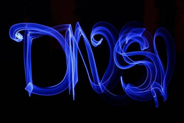 DNS-lightpainting