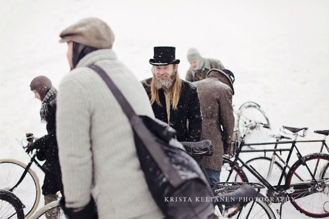 Helsinki  Winter Tweed Run, Stunning images from the Helsinki  Winter Tweed Run, by Krista Keltanen