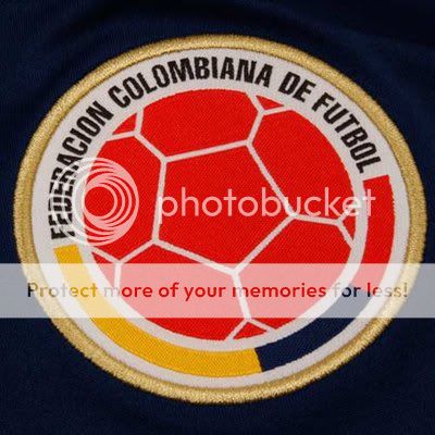 NEW COLOMBIA Soccer AWAY Jersey Shirt 2011 2012 Sz S M L XL Camiseta 