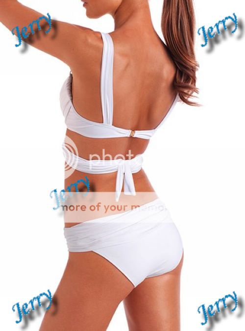  New Sexy Bikini Separation Swimwear Swimsuit Whites available Size S/M