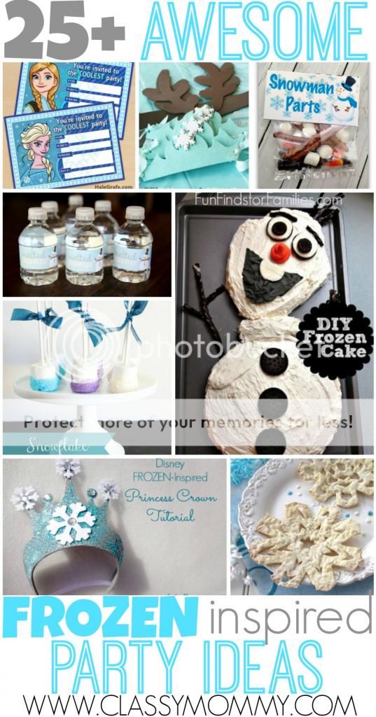 25 Awesome Frozen Birthday Party Ideas and Inspiration - Classy Mommy