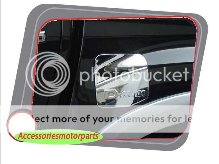 Tank Fuel Cap Door Cover Trim for All New Isuzu D Max 2012